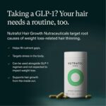Nutrafol Women Hair Growth Supplements, Ages 18-44, 1-Month Bottle - Image 2